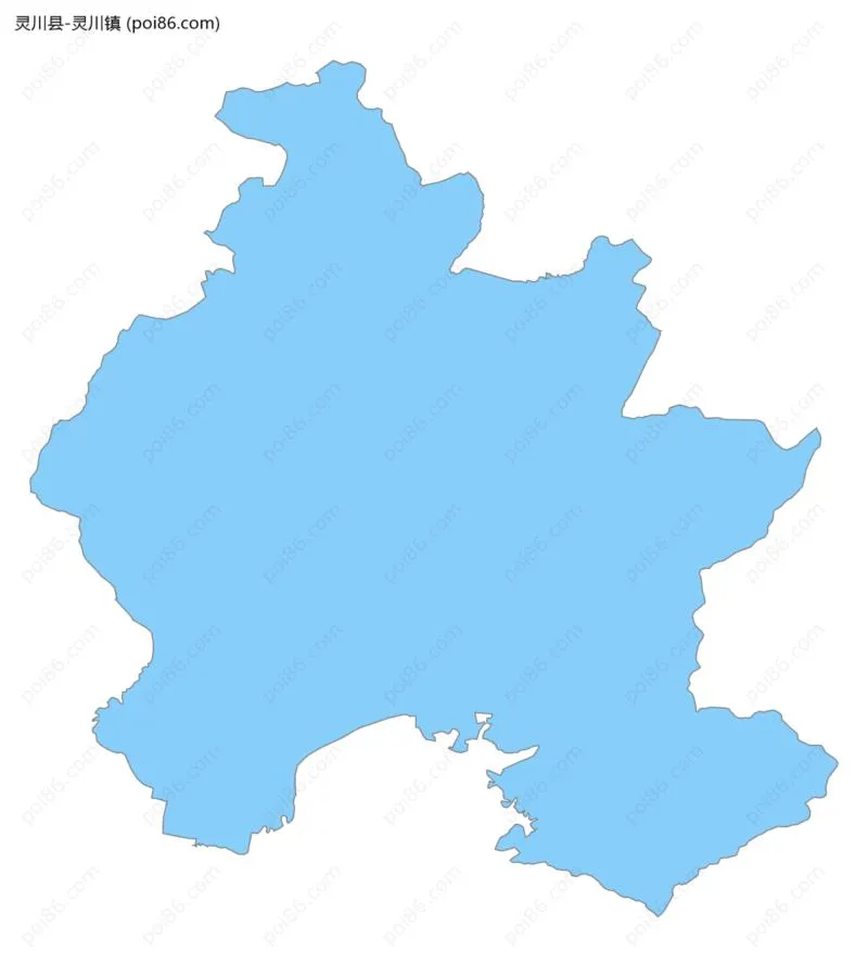 灵川镇边界地图