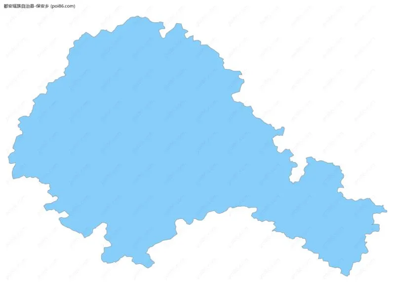 保安乡边界地图