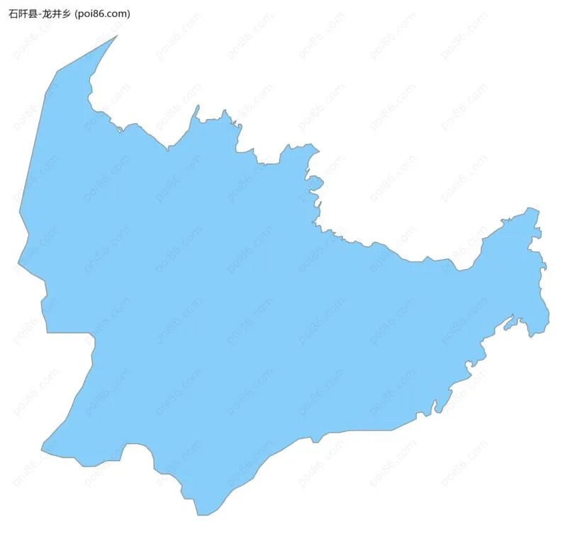 龙井乡边界地图
