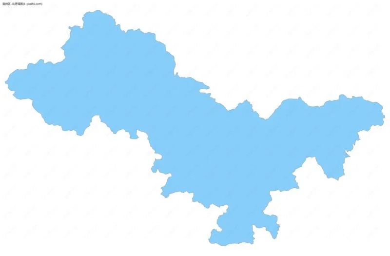 北牙瑶族乡边界地图