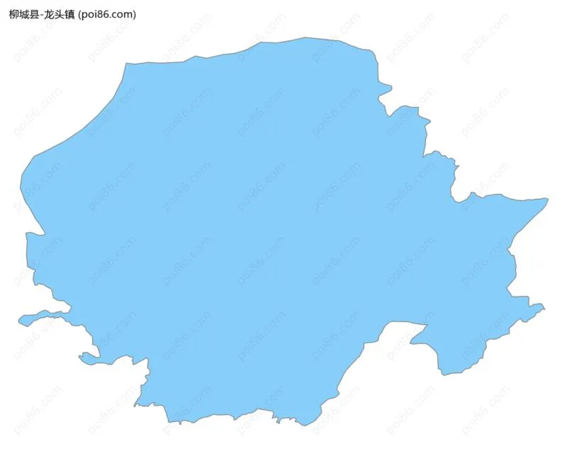 龙头镇边界地图