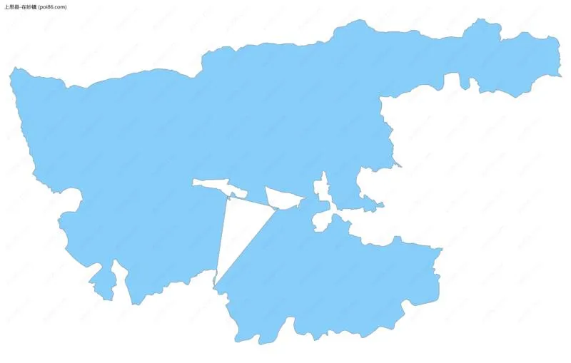 在妙镇边界地图