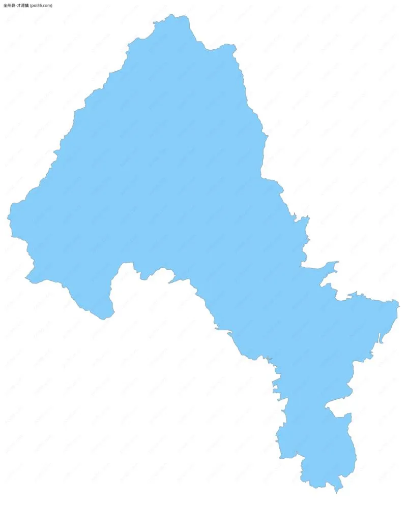 才湾镇边界地图