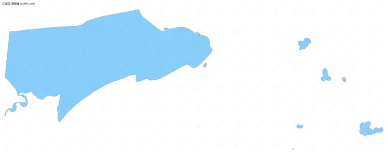 海陵镇边界地图