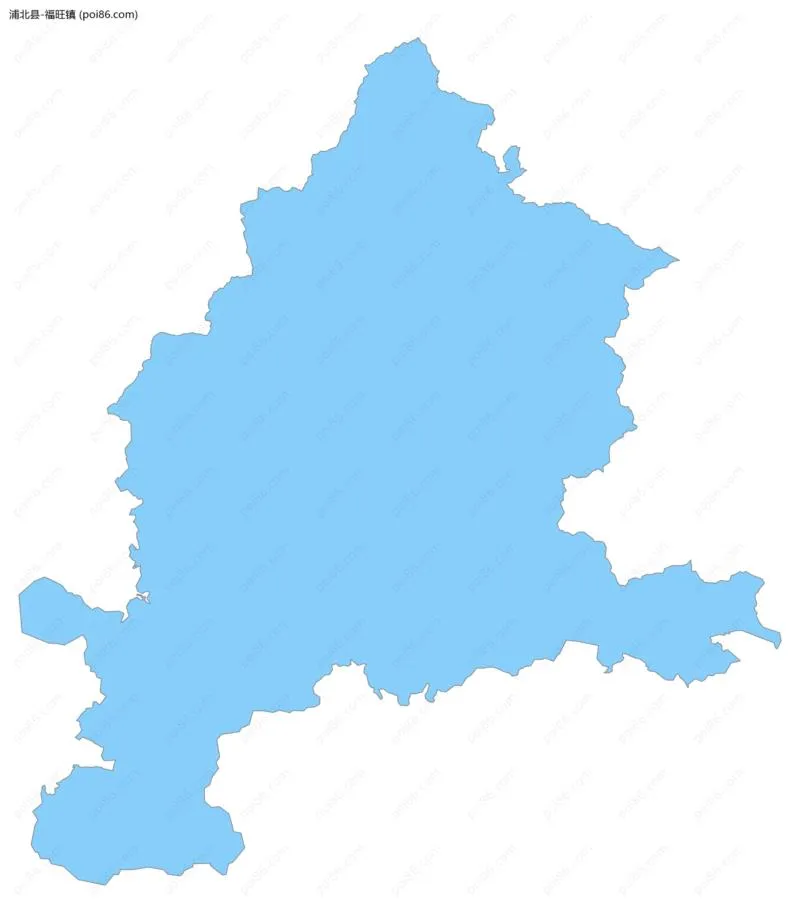 福旺镇边界地图