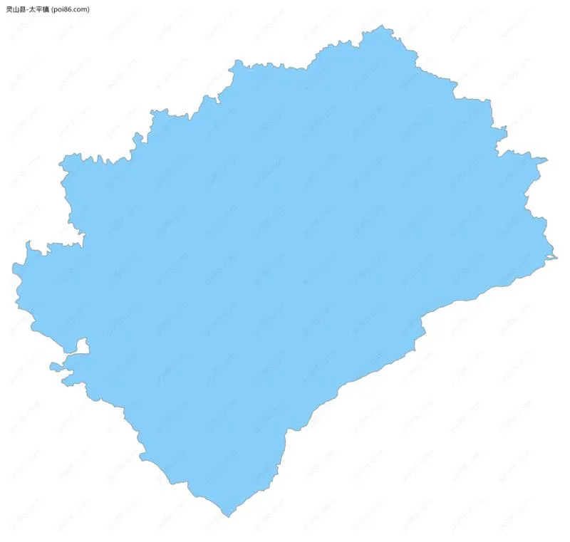 太平镇边界地图