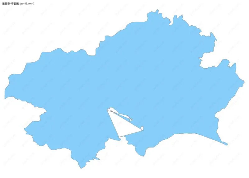 坪石镇边界地图