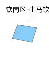 中马钦州产业园区边界地图