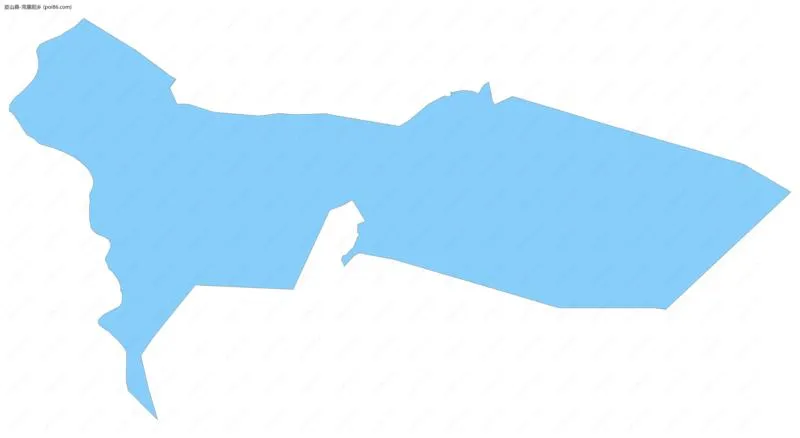 克里阳乡边界地图