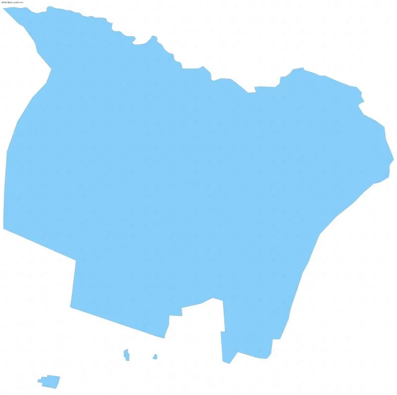 西山乡边界地图