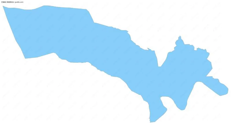 英吾斯坦乡边界地图