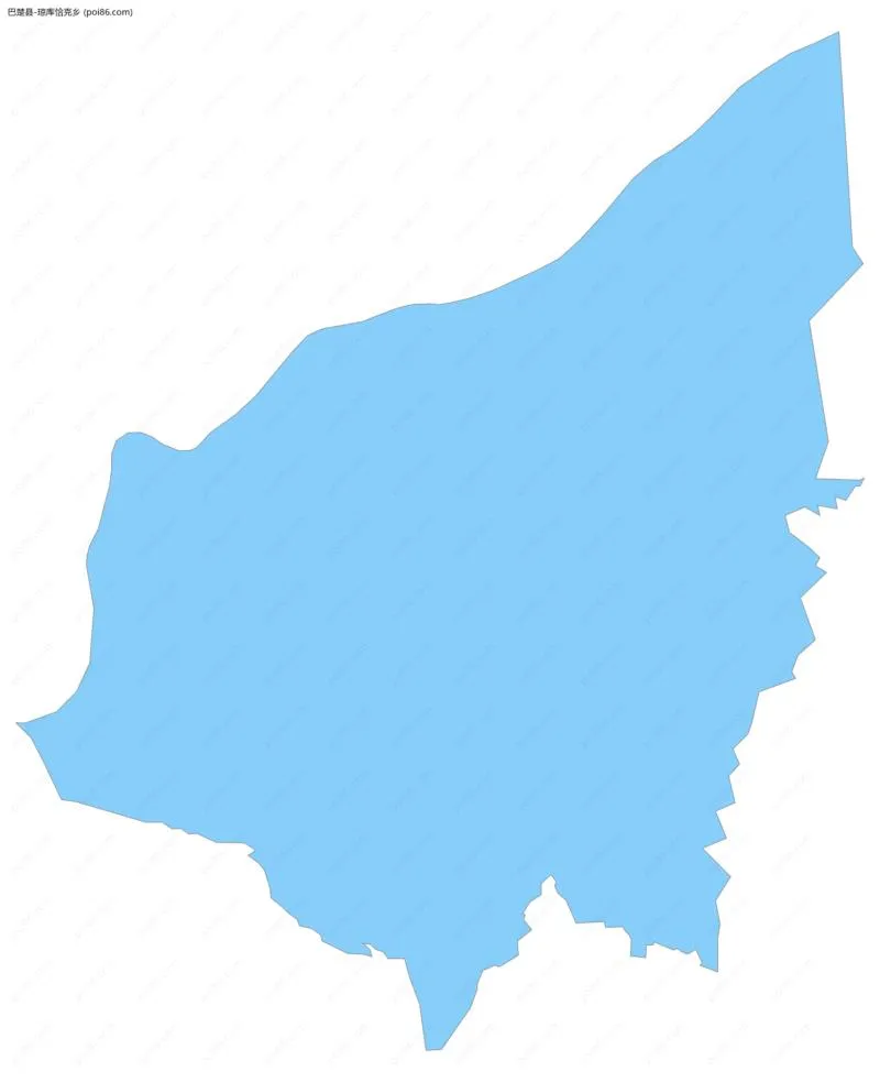 琼库恰克乡边界地图