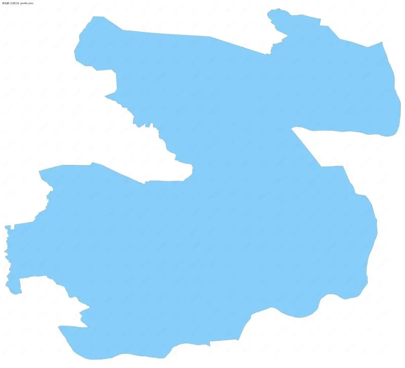 大河口乡边界地图