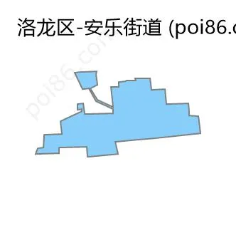 安乐街道边界地图