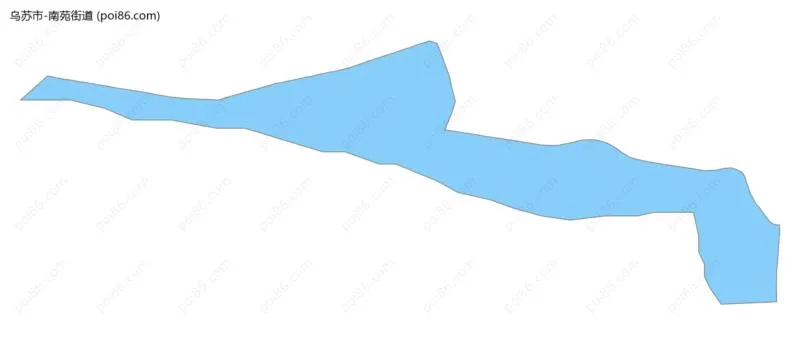 南苑街道边界地图