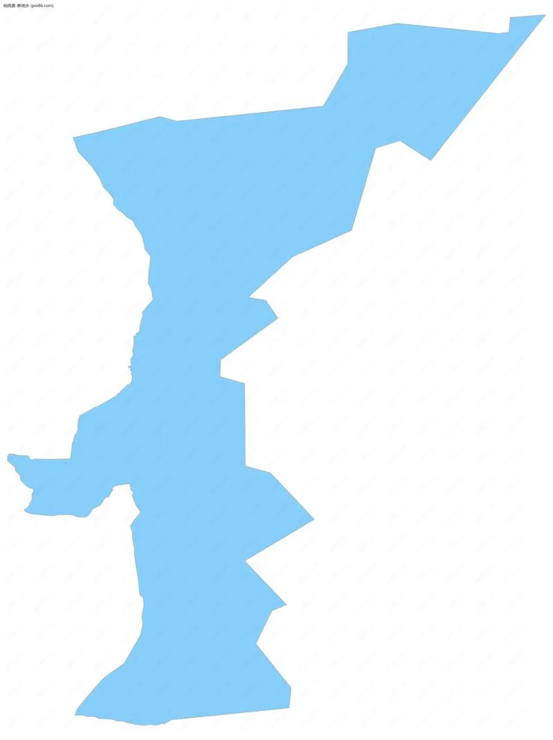 新地乡边界地图