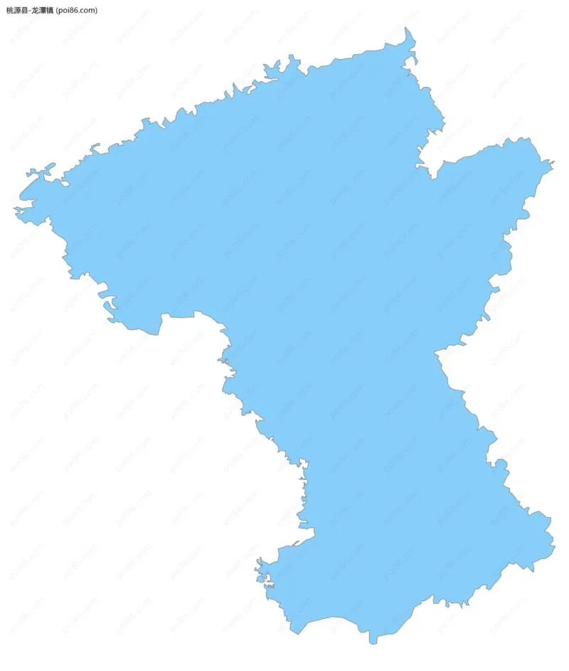 龙潭镇边界地图