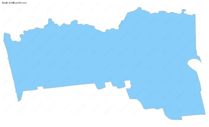 北兴镇边界地图