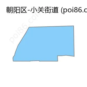 小关街道边界地图