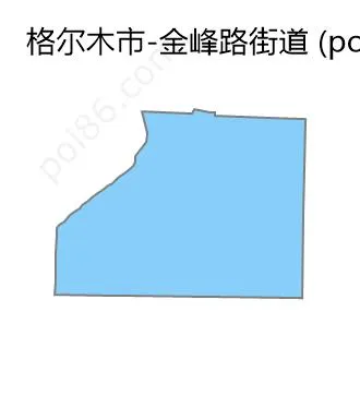 金峰路街道边界地图