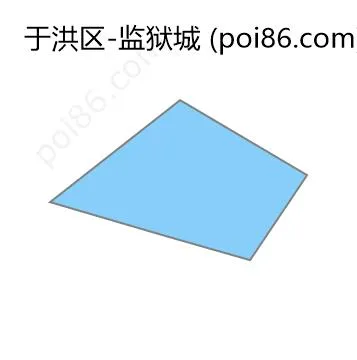 监狱城边界地图