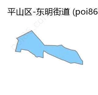 东明街道边界地图