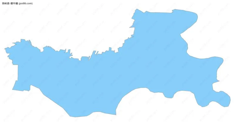 蔡牛镇边界地图