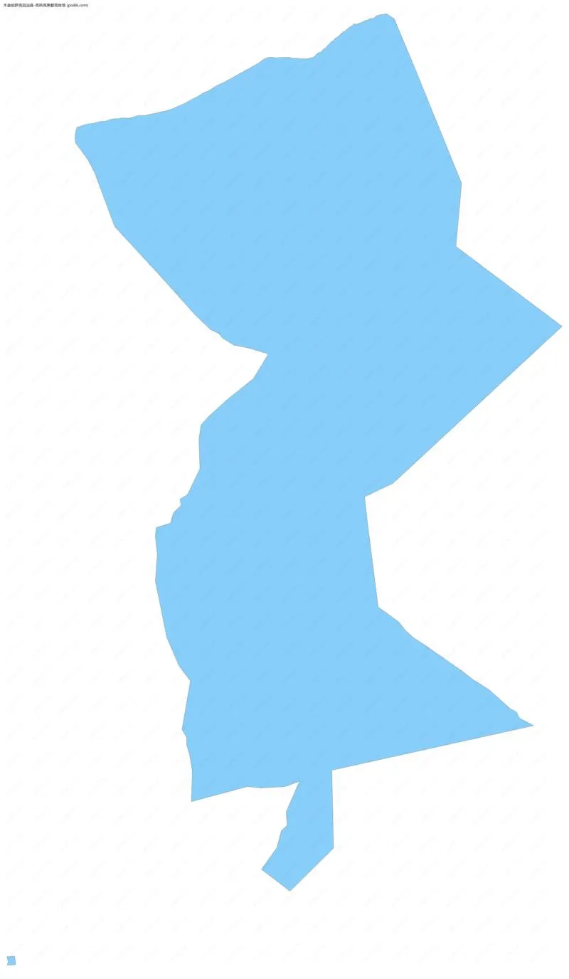 克热克库都克牧场边界地图