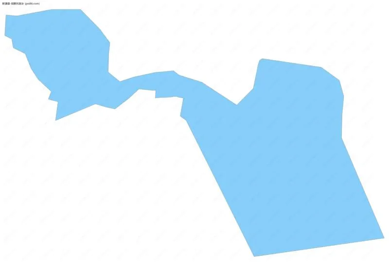 别斯托别乡边界地图