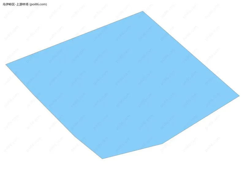 上游林场边界地图