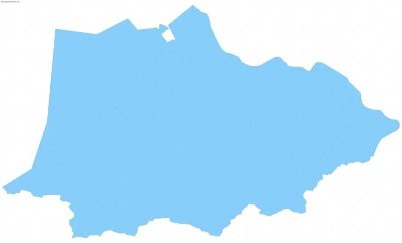 朗乡林业局边界地图