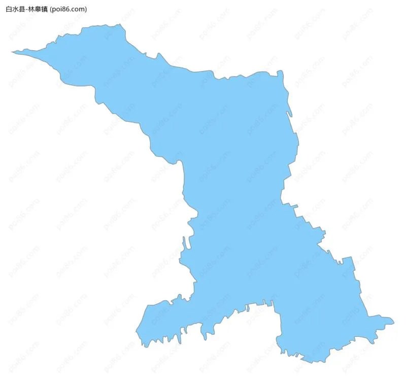 林皋镇边界地图