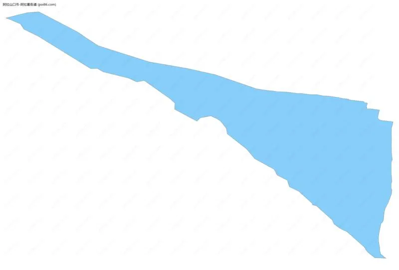 阿拉套街道边界地图