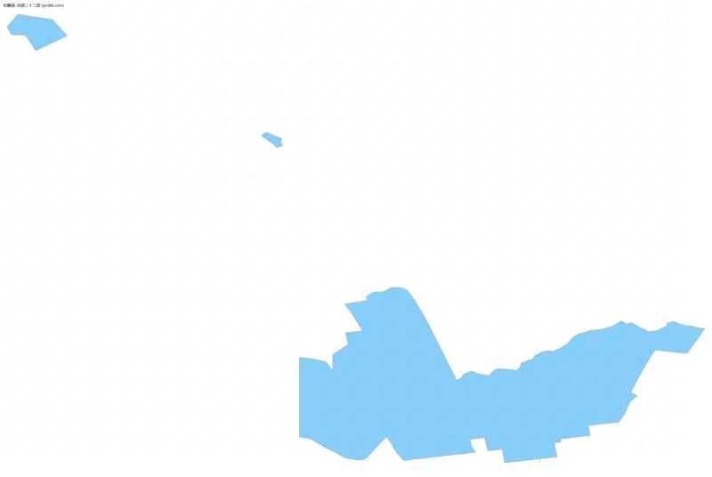 兵团二十二团边界地图