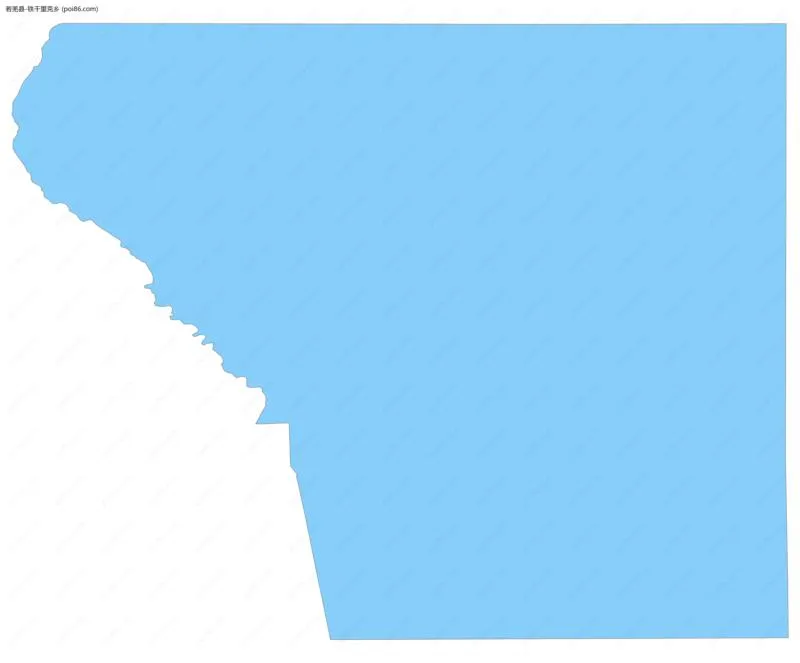铁干里克乡边界地图