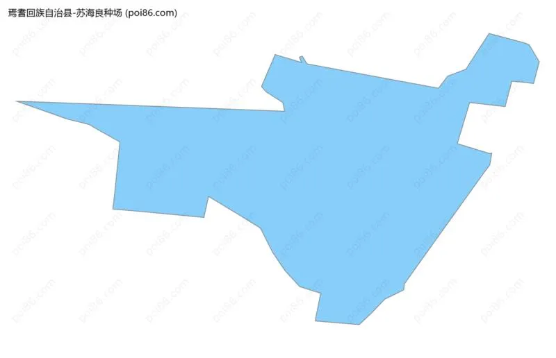 苏海良种场边界地图