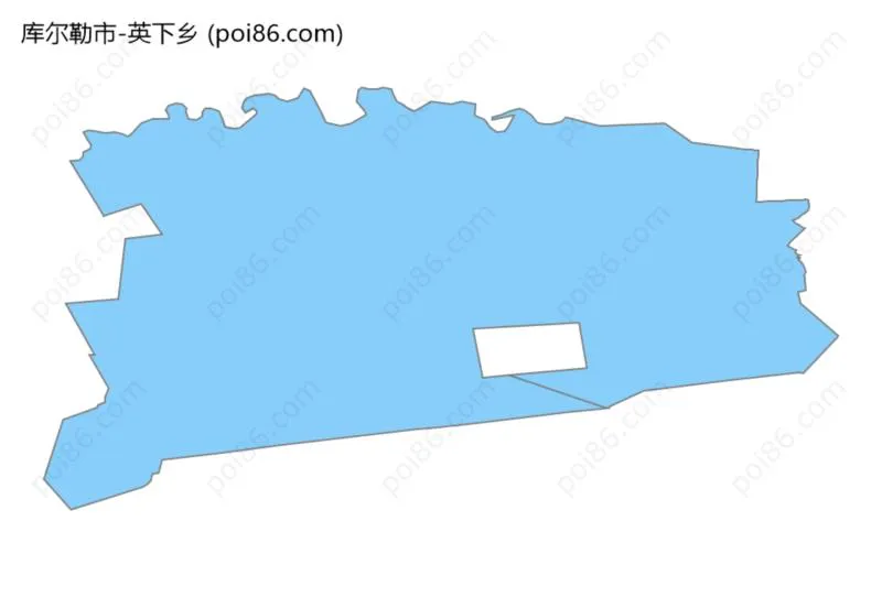 英下乡边界地图