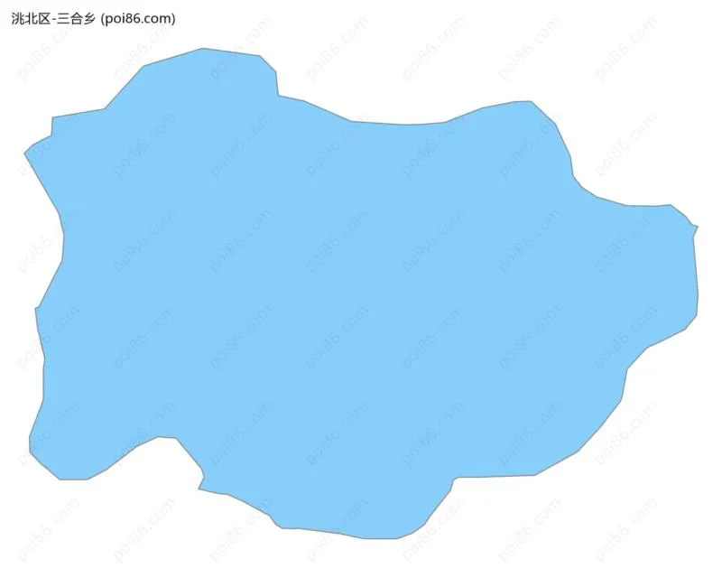 三合乡边界地图