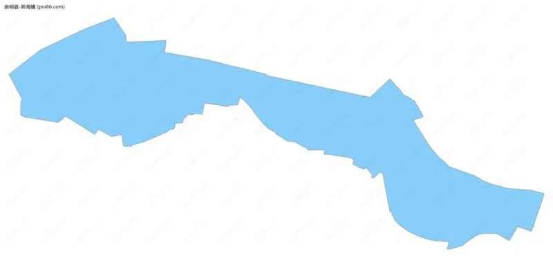 新海镇边界地图