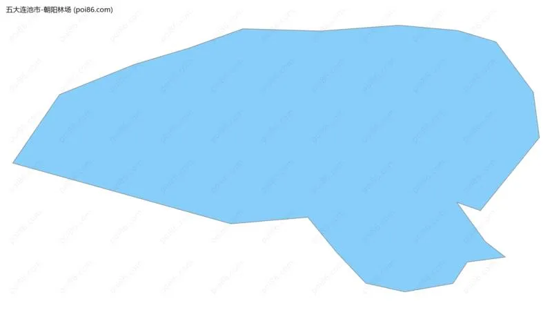 朝阳林场边界地图