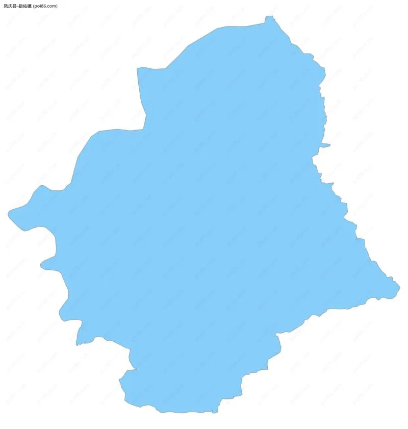 勐佑镇边界地图