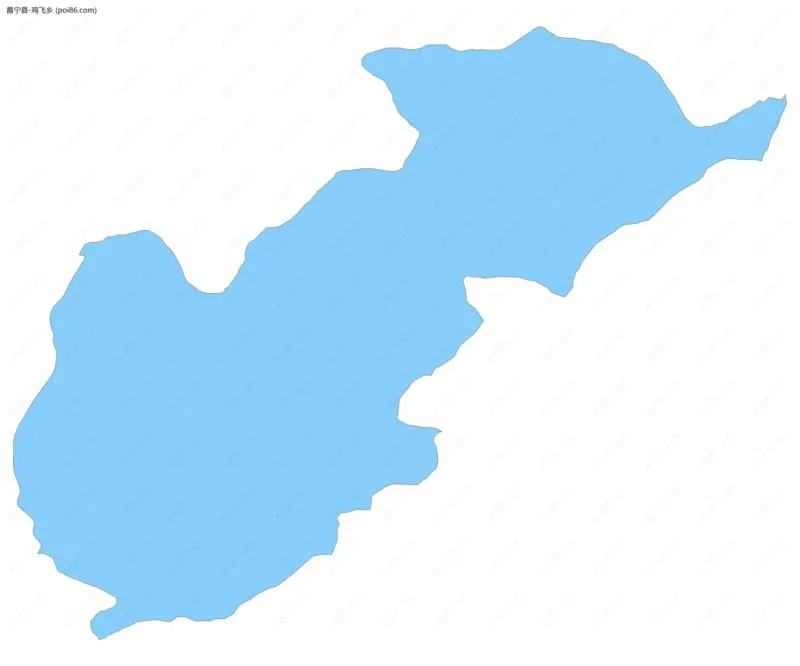 鸡飞乡边界地图