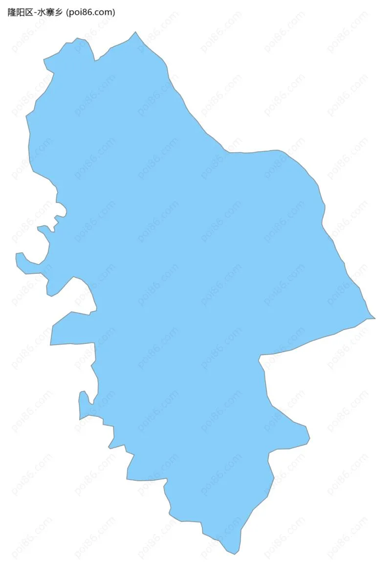 水寨乡边界地图