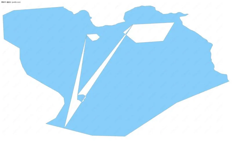 福录乡边界地图