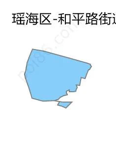 和平路街道边界地图