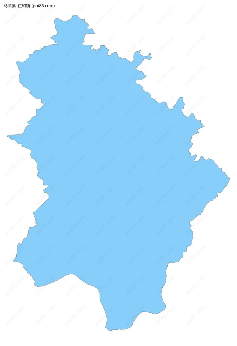 仁和镇边界地图