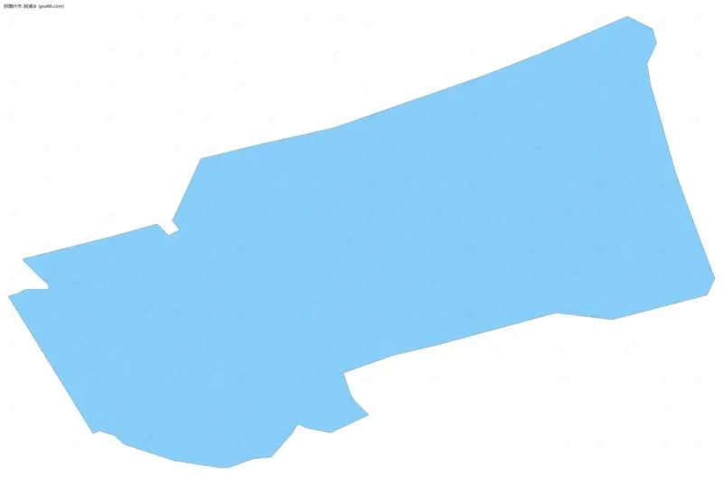 阿湖乡边界地图