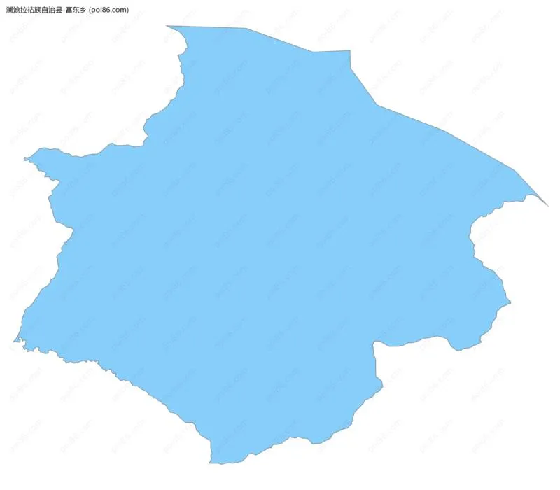 富东乡边界地图