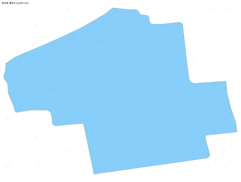 道字乡边界地图