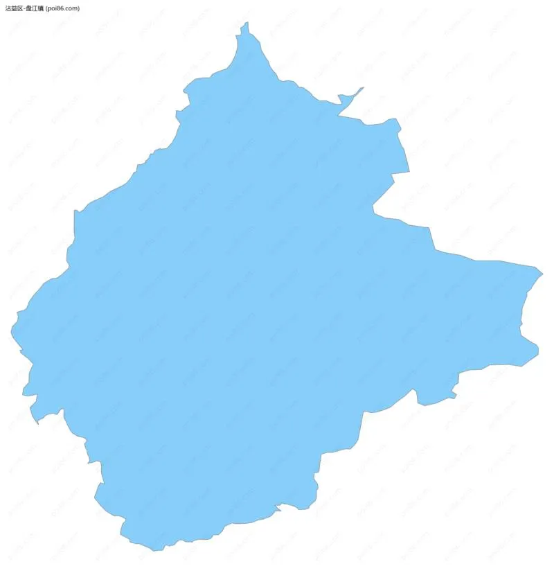 盘江镇边界地图